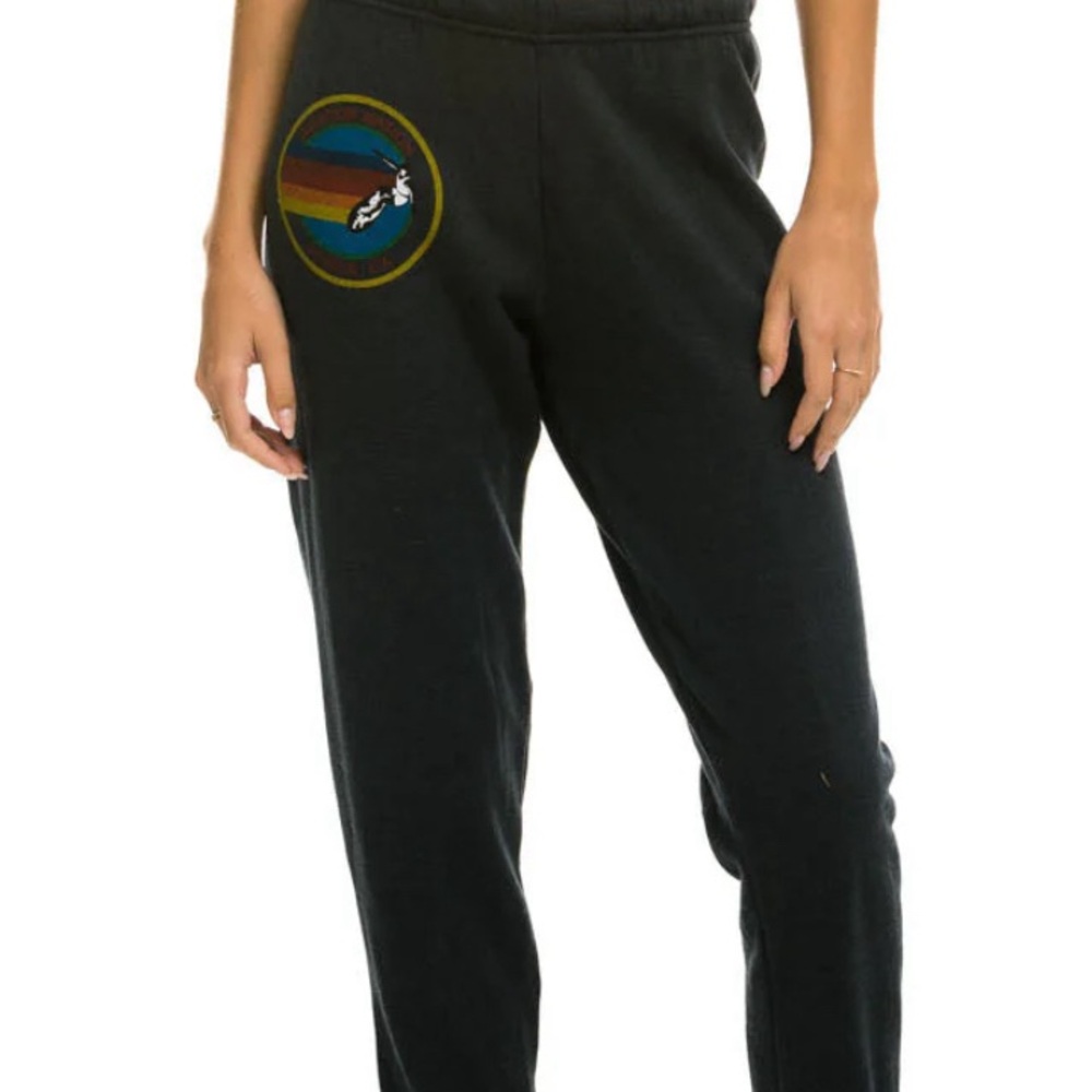 AVIATOR NATION SWEATPANTS - CHARCOAL